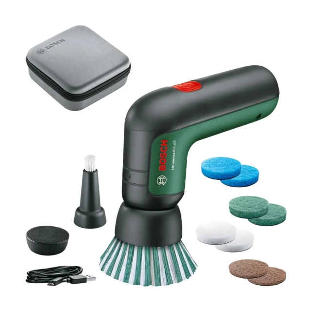 Vue principale de Bosch UniversalBrush, Brosse électrique avec 10 accessoires