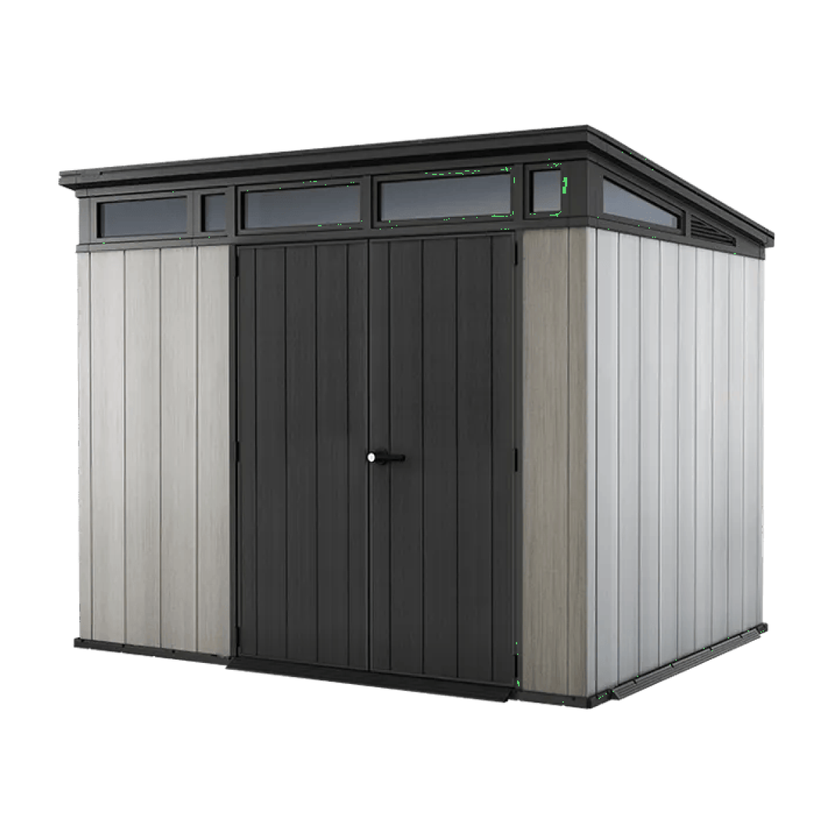 Abri de jardin Keter Artisan 5,8 m², double paroi renforcée acier : vue complète du produit