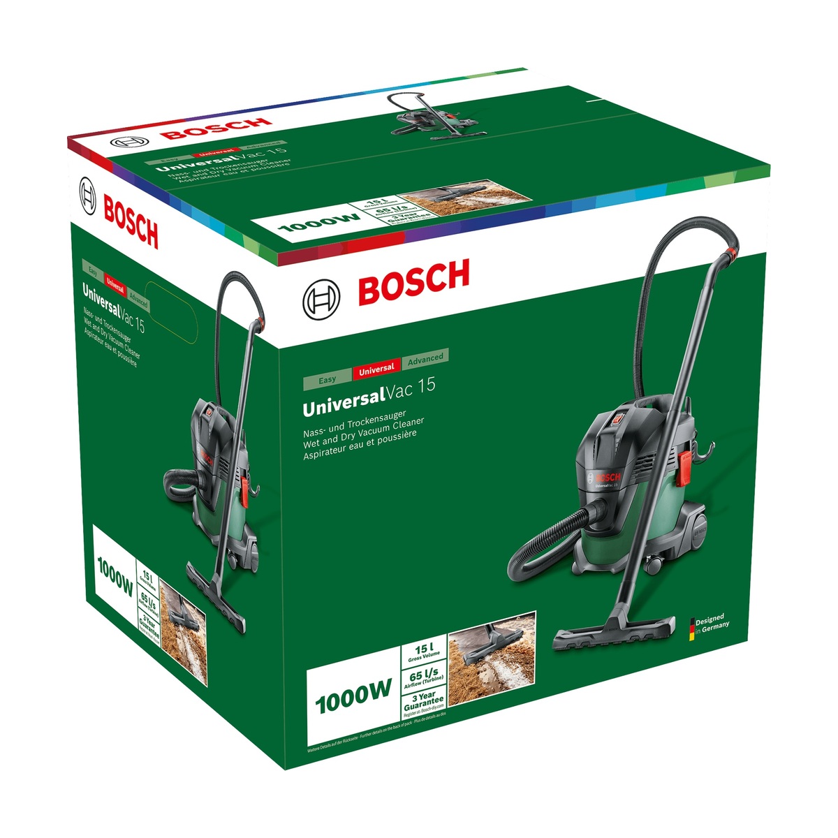 Bosch UniversalVac 15 — vue du produit