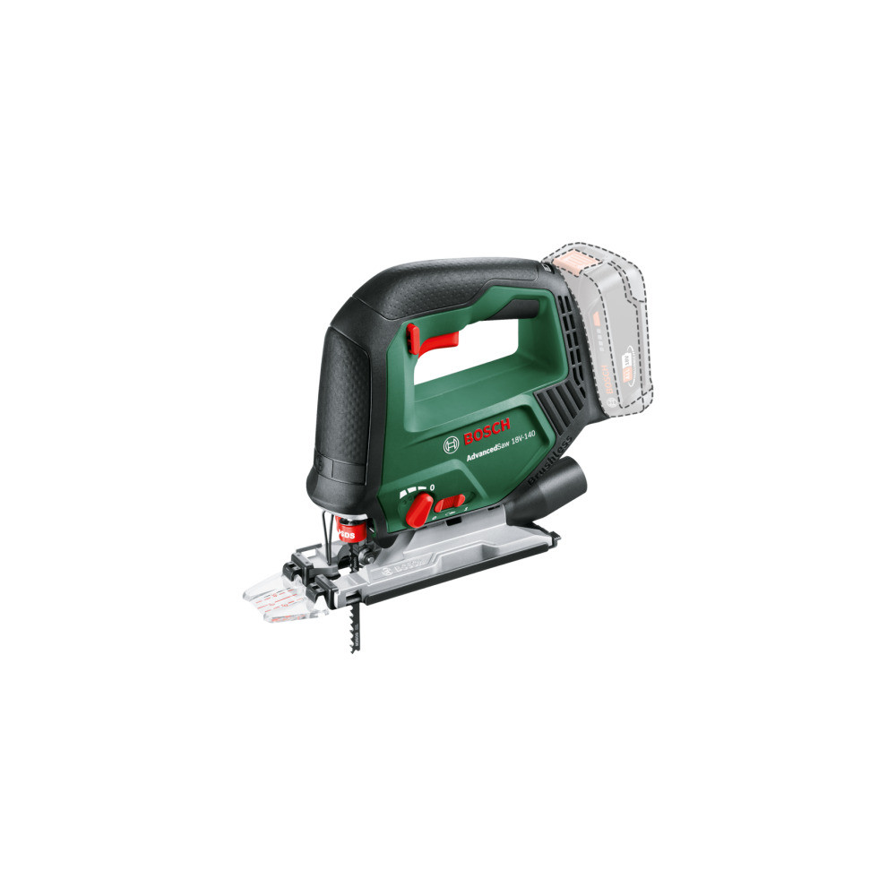 Bosch AdvancedSaw 18V-140 Solo 0603013000 – Akku-Stichsäge ohne Akku, 18 V – Produktansicht 1
