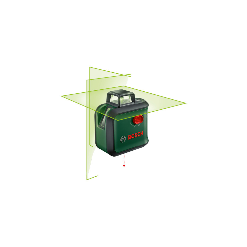 Bosch AdvancedLevel 360 0603663B06 – Linienlaser, 24 m Durchmesser – Produktansicht 1