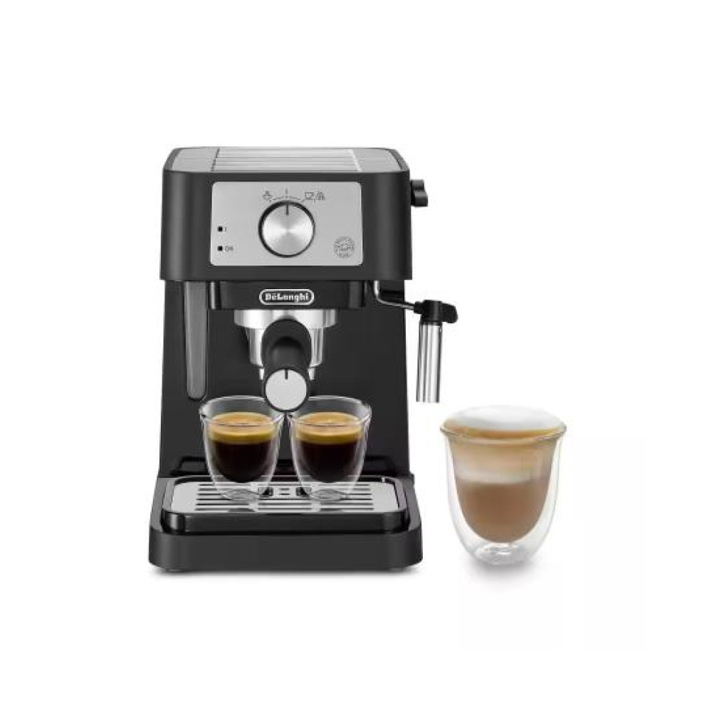 De'Longhi Stilosa Schwarz EC260.BK – Siebträger-Espressomaschine, 15 bar – Produktansicht 1