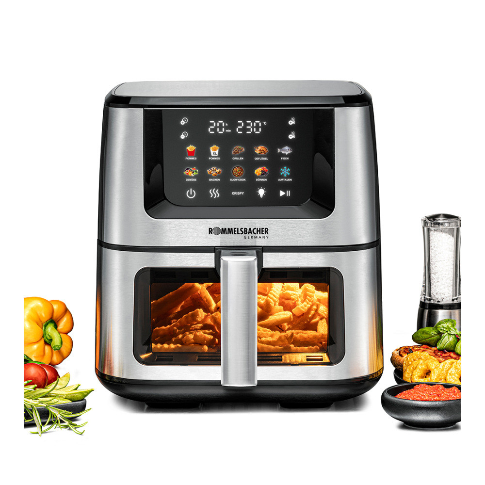 Rommelsbacher FRH 1850 – Heißluftfritteuse, 7,5 l – Produktansicht 1