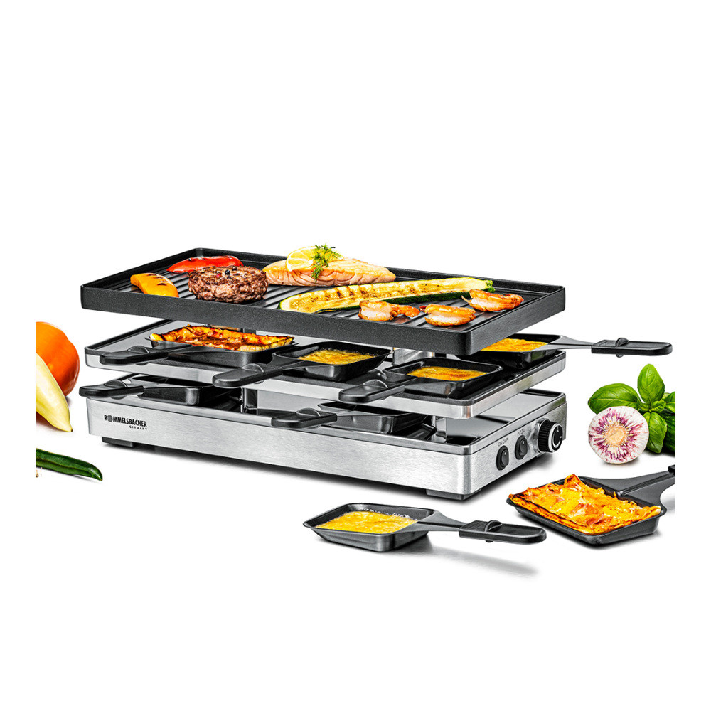 Rommelsbacher Pizza-Raclette RCP 1800 – Pizza-Raclette, 1.800 W – Produktansicht 1